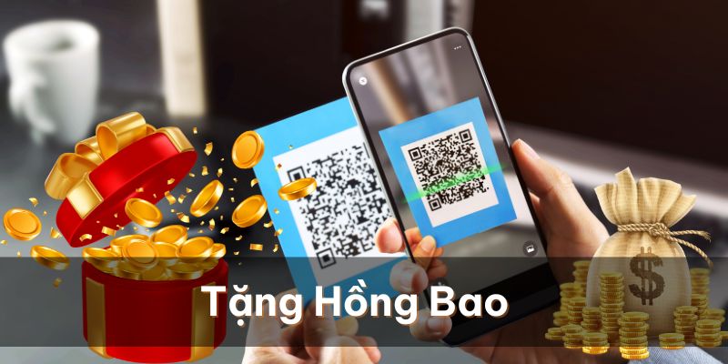 Tặng hồng bao lì xì cho các hội viên khi tham gia
