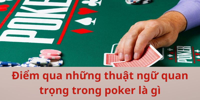 Điểm qua những thuật ngữ quan trọng trong poker là gì